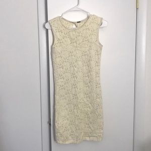 Faux lace dress